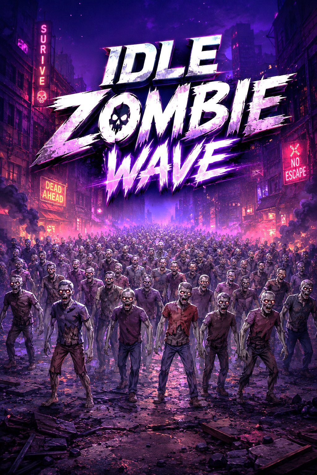 Idle Zombie Wave: Survivors